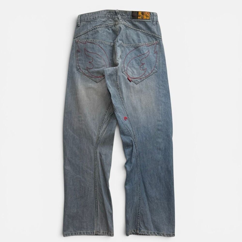 RARE Vintage 90’s Y2K Arson Recon Motorsports Skateboard Jeans 30 x32